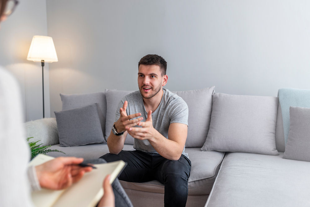 individual seeking professional support for concerns related to Adderall use.